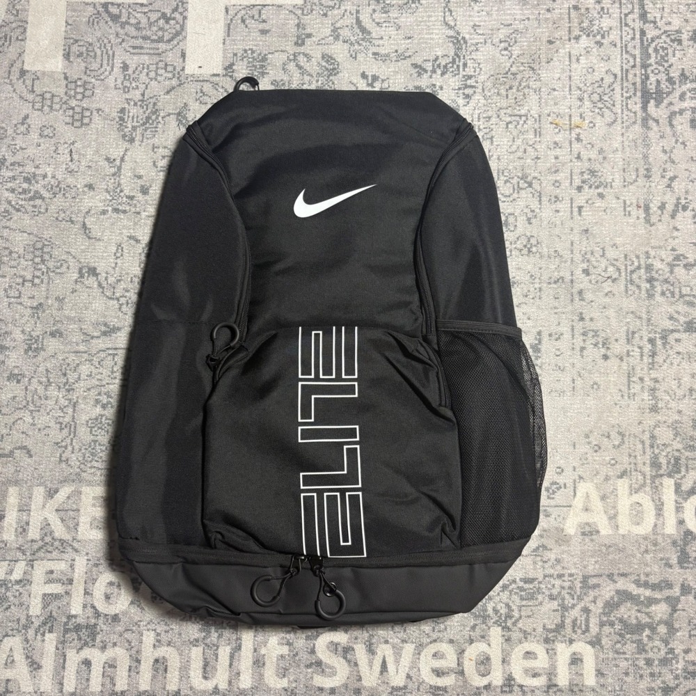 Nike Hoops Elite Pro Basketball Backpack Black White Large Sports Bag BA5554-011